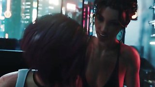 Cyberpunk Judy Shares Cock With Her Friend 3D Gameplay -  2025 Ultra-Realistic