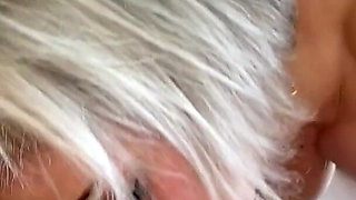 Busty South African MILF Sucks Dick Passionately