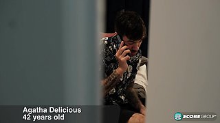 Agatha Delicious teaches her step-son how to fuck a woman's ass - Agatha Delicious and Nade Nasty - 40SomethingMag