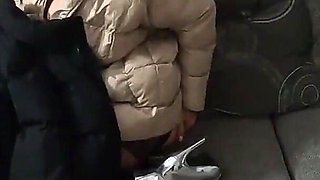 Play with Cum on My Soft Nylon Linner and Down-jackets 261- Preview