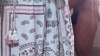 Stepson Saw MILF Saara Naked After Shower and Couldn’t Hold His Cock Away From Her Wet Cunt