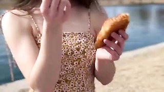 Chloe Temple and Megan Marx's small tits dirt by Mr Lucky Life