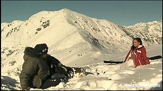 An Innocent Ski Trip Turns into a Sexfest for Sunny Jay - Private Porn Sex Videos
