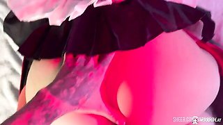 NuCosplay featuring lovebird's doggystyle action