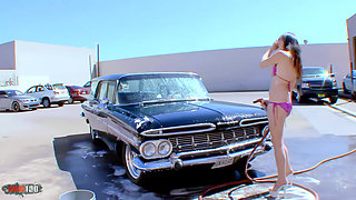 Skyla-shy's Ultimate Car Wash Experience