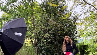 Amateur Redheads Touch The Cock