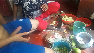 Desi vabi sobji cutting with bf