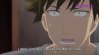 Wet and Wild: Shower Secrets with My Girlfriend's Naughty Stepsis (Hentai Sex) Eng Sub