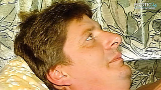 German Retro Hardcore: Teen Gets Rough Fuck by Old Man - Deep Throat & Doggy Style