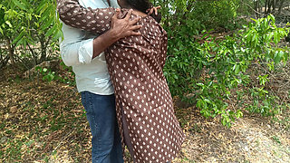 Deep Forest Outdoor Romance with A Girl
