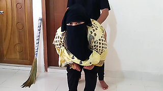 Panjabi Hot Maid Clean My Room Then I Give Her Anal Fuck Because My Wife Not at Home Today