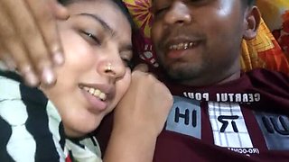 Desi Couple First Time Cum - Hot Indian Wife & Husband Romantic Sex