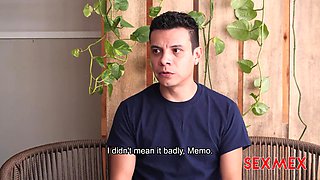Watching my steamy spic mom get had sex