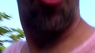 Outdoor DP Threesome Wild Fuck Fest