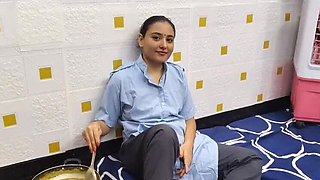 Indian Schoolgirl Kamini Gets Anal and Blowjob in Desi Village HD Sex