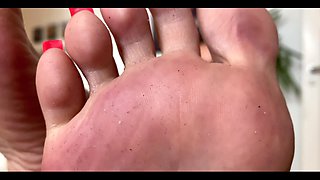Mistress Feet Tease