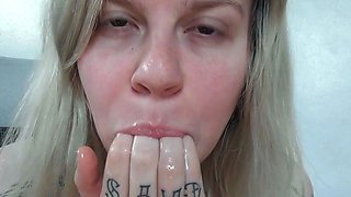 Fisting Her Pussy and Tasting Her Juices