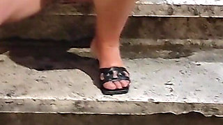 Pussy Flash! Teacher No Panties Fingering and Orgasm in Public Paris! - Misscreamy