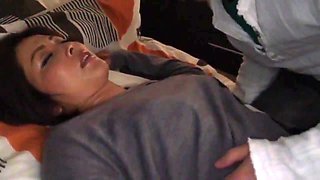 Beautiful Japanese Mom fucked by Son