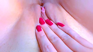Blonde with Perfect Pink Pussy Ask Her Neighbor to Suck Her Beautiful Cunt