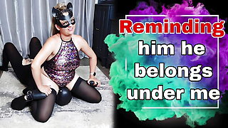 Training Zero Femdom Mixed Wrestling Facesitting Ballbusting Orgasm Cum CBT Bondage BDSM Real Homemade Milf Stepmom FLR