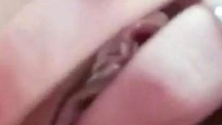 hot amateur blonde close up masturbation HD