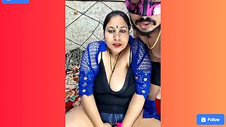 Desi Jija Sali Suhagrat Desi Indian Couple