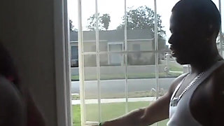 Big black penis in black babe