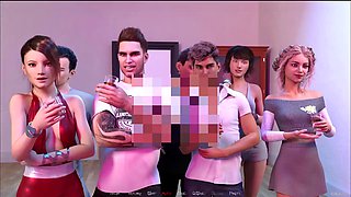 Johannes dominates Rebecca at the party while craving Mrs. Baber