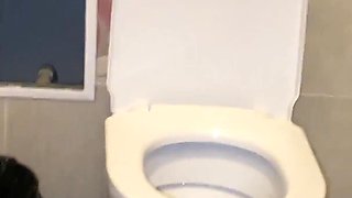 Compilation of Pissing in a Public Toilet! Close-up! POV!