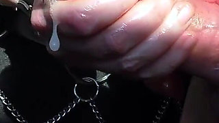 Femdom Handjob with Urethral Penetration