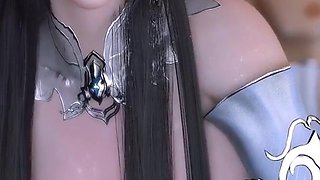 3D Sexy Asian Babe Show Her Perfect Feet and Got Fucked by Stranger