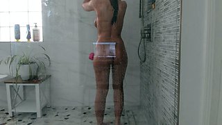 Bdsm bitch toys ass and pierced pussy in fetish hd solo