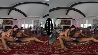 UP CLOSE VR - You Watch Your Hot Wife Nina White Fuck Her Stallion Personal Trainer - CUCKOLD POV: Porn