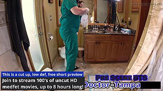 Dr Tampa - Constipated Alix Avery Gets First Ever Enema