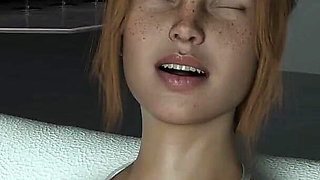 My Stepbrother's Wife #57 - Jennifer Fingered Herself While Watching Porn and Kissed John