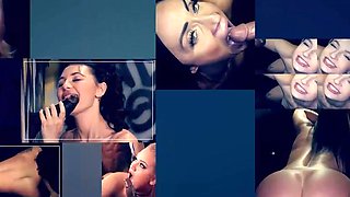 GloryholeSecrets - Smokin Hot Small Tittied Brunette Loves Sucking Cock At Gloryhole
