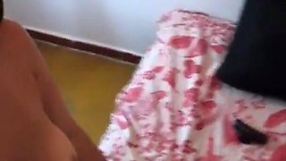 Latina Girl Went Too Far with Friends in the House She Asked to See My Hard Dick Cumload Blowjob - Jhodez1