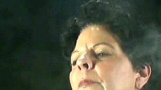 Cougar BBW GILF Smokes & Poses