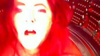 Orniest Amateur Mature Redhead swallows cum on Webcam