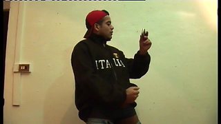 Young slut takes a big cock