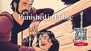 ASMR Audio Porn: Male Dom Guard Fucks His Female Sub in Public Stocks - BDSM & Bondage - Erotic Audio Story