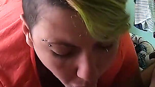 She was begging as she was hungry and a blowjob with cum in mouth was offered for her