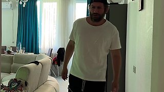 Stepsis Sucks Stepbro, Dad Joins Bisexual Threesome