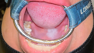 Pregnant Woman Taking Dick Deep Throat Until Drinking Milk