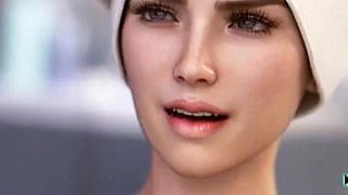 Ms Denvers 02 - He Watches His Sexy Landlady Taking a Bath and Got Caught - 3D Hentai Porn Game