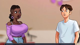 Music classes with the hot milf instructor Hotsummer117 during summer saga