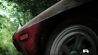 Small Tits Hottie Rough Car Sex 3D Cartoon Gaming Animation