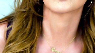 Kianna Dior Purple Sheer Cum Tray Featuring Jonni Darkko