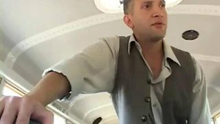 Masturbating teens used by teacher in back of the bus